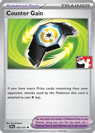 Counter Gain 169- Prize Pack Series Cards