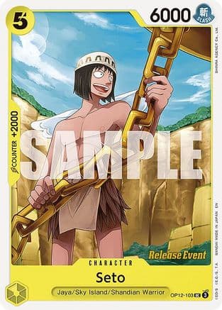 Seto (OP12-103) - Legacy of the Master Release Event Cards