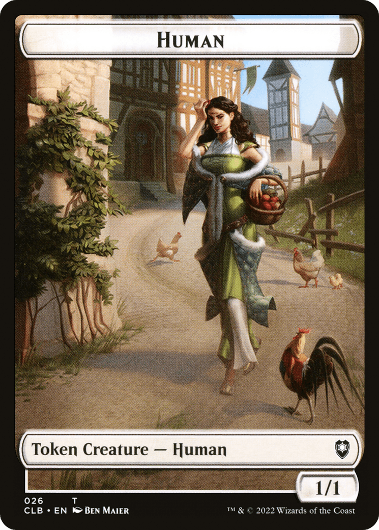 Human (TCLB-026) - Battle for Baldur's Gate Tokens