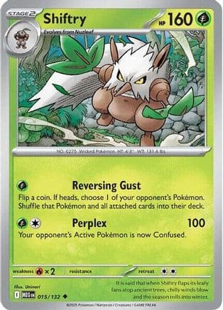 Shiftry 015- ME01 Mega Evolution