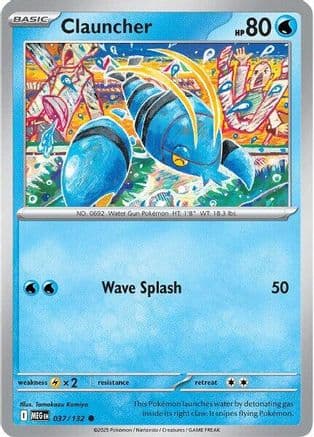 Clauncher 037- ME01 Mega Evolution