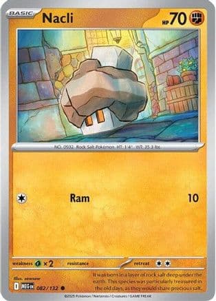 Nacli 082- ME01 Mega Evolution Reverse Holofoil