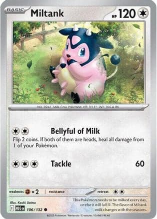 Miltank 106- ME01 Mega Evolution