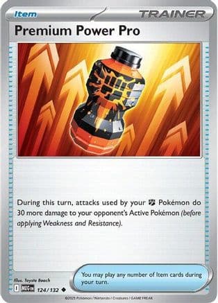 Premium Power Pro 124/132 - ME01 Mega Evolution