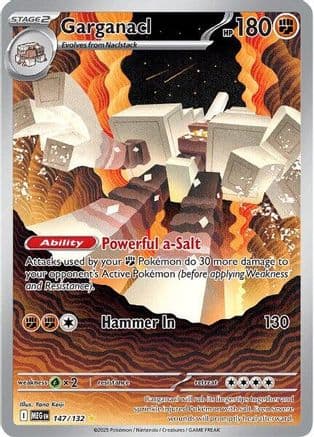 Garganacl 147/132 - ME01 Mega Evolution Holofoil