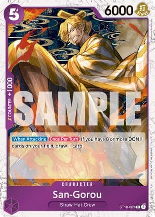 San-Gorou (Pirate Foil) (ST18-003) - Premium Booster -The Best- Vol. 2 Foil