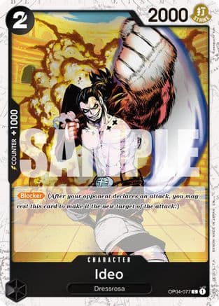 Ideo (Pirate Foil) (OP04-077) - Premium Booster -The Best- Vol. 2 Foil