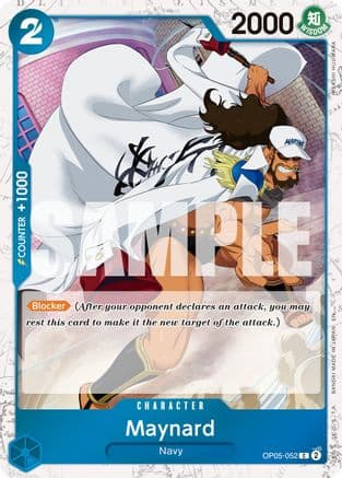 Maynard (Pirate Foil) (OP05-052) - Premium Booster -The Best- Vol. 2 Foil