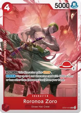 Roronoa Zoro - ST21-015 (Luffy Deck) (ST21-015) - Learn Together Deck Set