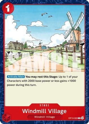 Windmill Village (OP13-022) - Carrying On His Will