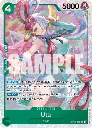 Uta (OP13-023) - Carrying On His Will Foil