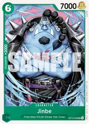 Jinbe (OP13-029) - Carrying On His Will