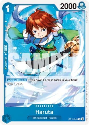Haruta (OP13-045) - Carrying On His Will