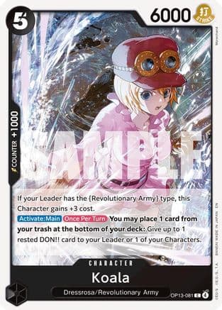 Koala (OP13-081) - Carrying On His Will