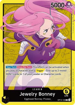 Jewelry Bonney (100) (OP13-100) - Carrying On His Will