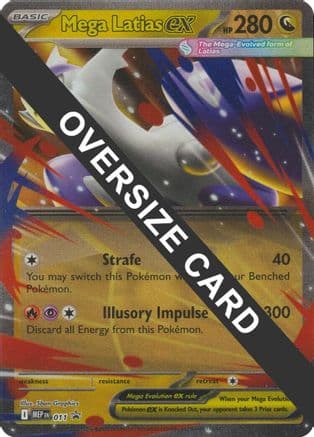 Mega Latias ex 011- Jumbo Cards Holofoil