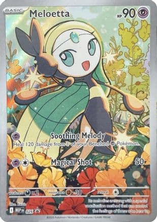 Meloetta 026- ME Mega Evolution Promo Holofoil
