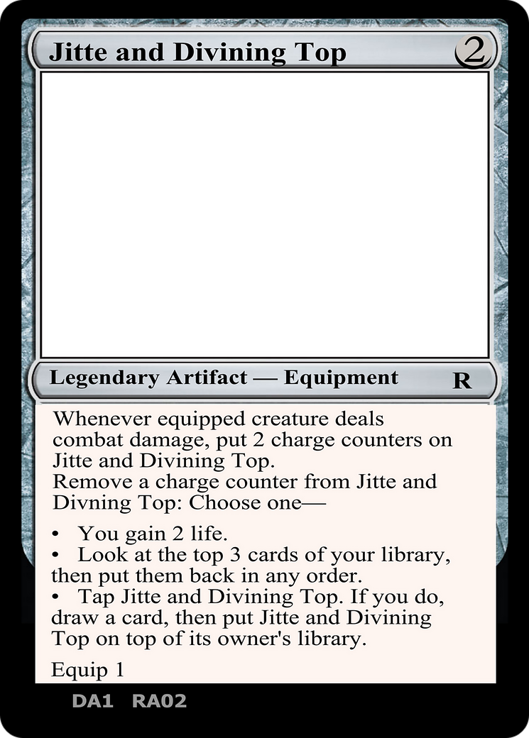 Jitte and Divining Top (DA1-RA02C) - Unknown Event