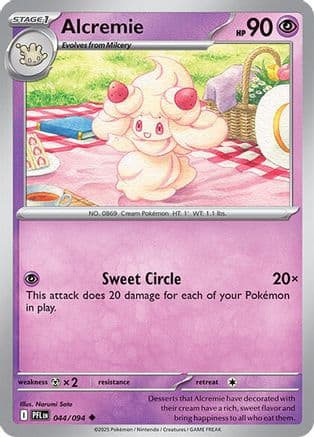 Alcremie 044- ME02 Phantasmal Flames