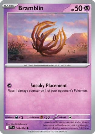 Bramblin 046- ME02 Phantasmal Flames Reverse Holofoil