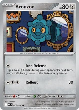 Bronzor 071- ME02 Phantasmal Flames