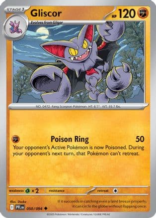 Gliscor 050- ME02 Phantasmal Flames