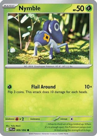 Nymble 009/094 - ME02 Phantasmal Flames Reverse Holofoil