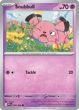Snubbull 037- ME02 Phantasmal Flames