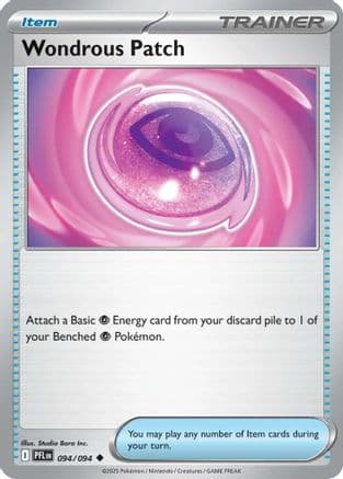 Wondrous Patch 094- ME02 Phantasmal Flames Reverse Holofoil