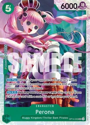 Perona - OP14-033 (OP14-033) - The Azure Sea's Seven Foil