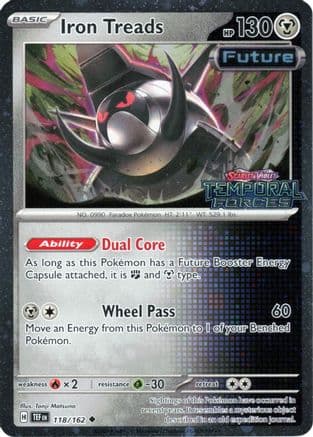Iron Treads (Temporal Forces Stamped) 118- Miscellaneous Cards & Products Holofoil