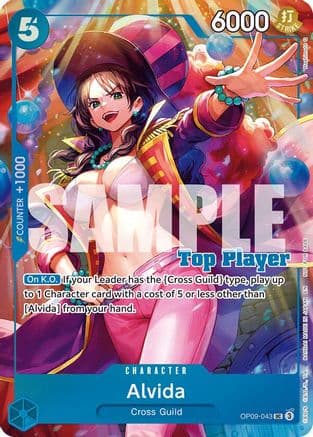 Alvida (CS 25-26 Top Player Pack Vol. 2) (OP09-043) - One Piece Promotion Cards Foil