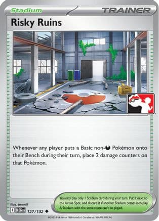 Risky Ruins 127/132 - Prize Pack Series Cards
