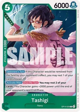 Tashigi (OP14-029) - The Azure Sea's Seven Foil