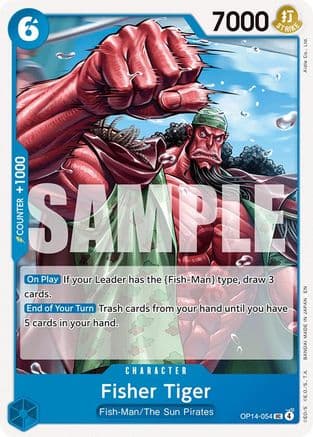 Fisher Tiger (OP14-054) - The Azure Sea's Seven