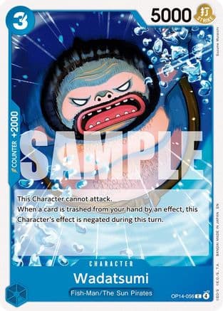 Wadatsumi (OP14-056) - The Azure Sea's Seven