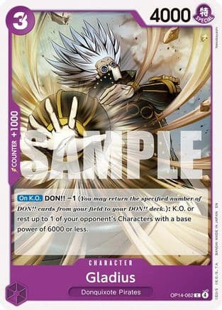 Gladius (OP14-062) - The Azure Sea's Seven