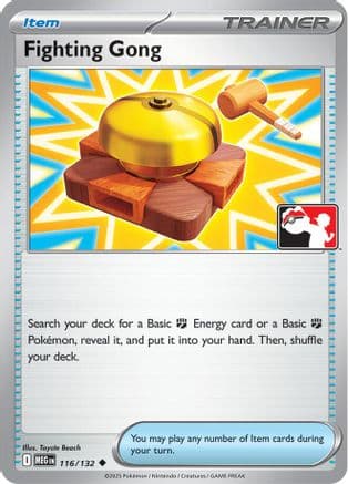Fighting Gong 116/132 - Prize Pack Series Cards