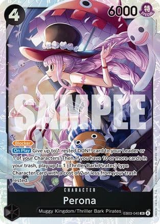 Perona (045) (EB03-045) - Extra Booster: One Piece Heroines Edition Foil