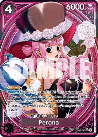 Perona (045) (SP) (EB03-045) - Extra Booster: One Piece Heroines Edition Foil