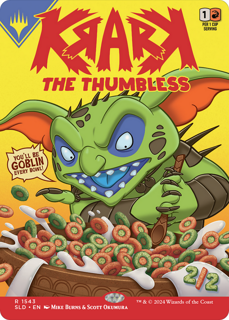 Krark, the Thumbless // Krark, the Thumbless (SLD-1543) - Secret Lair Drop Foil