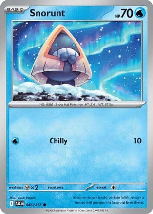 Snorunt 046/217 - ME Ascended Heroes Reverse Holofoil
