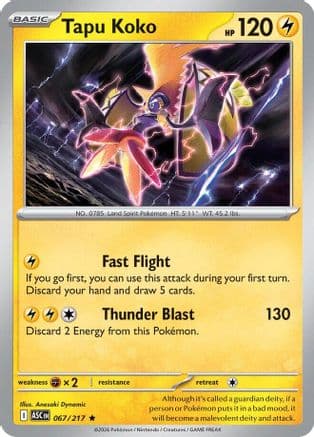 Tapu Koko 067- ME Ascended Heroes Holofoil