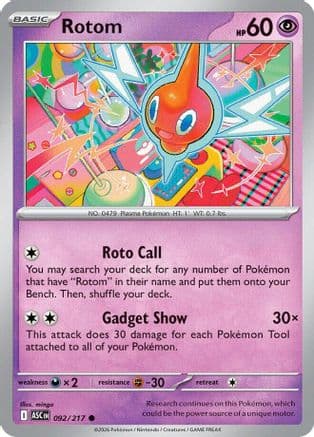 Rotom 092- ME Ascended Heroes