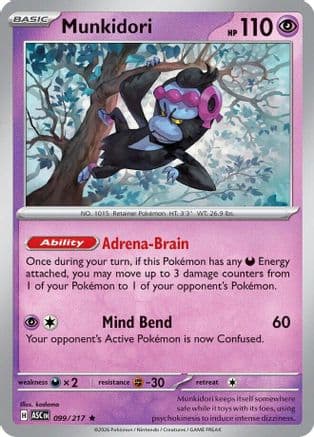 Munkidori 099- ME Ascended Heroes Holofoil