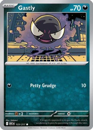Gastly 123- ME Ascended Heroes