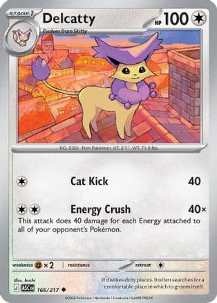 Delcatty 166- ME Ascended Heroes