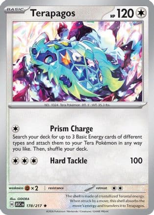 Terapagos 178- ME Ascended Heroes Holofoil