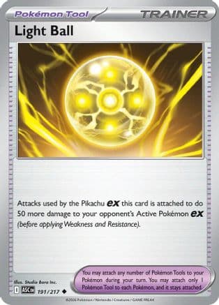 Light Ball 191- ME Ascended Heroes
