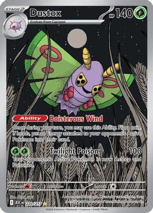 Dustox 220/217 - ME Ascended Heroes Holofoil